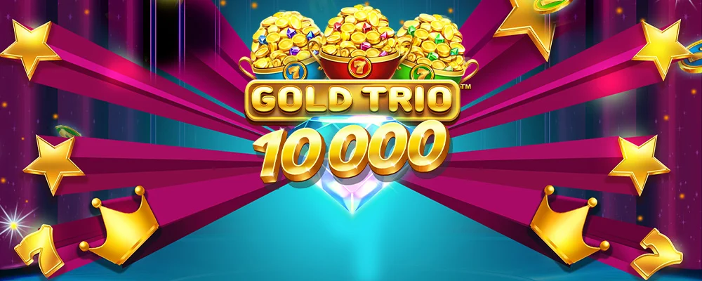 jogo 21 Trio de Ouro 10000